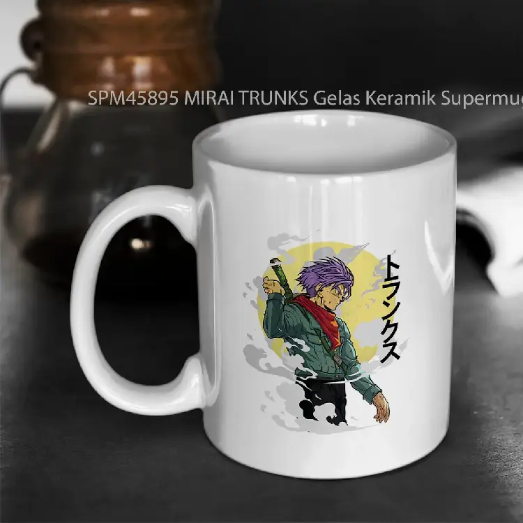 SPM45895 MIRAI TRUNKS Gelas Keramik Supermug