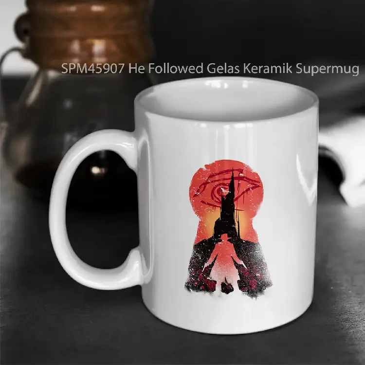 SPM45907 He Followed Gelas Keramik Supermug