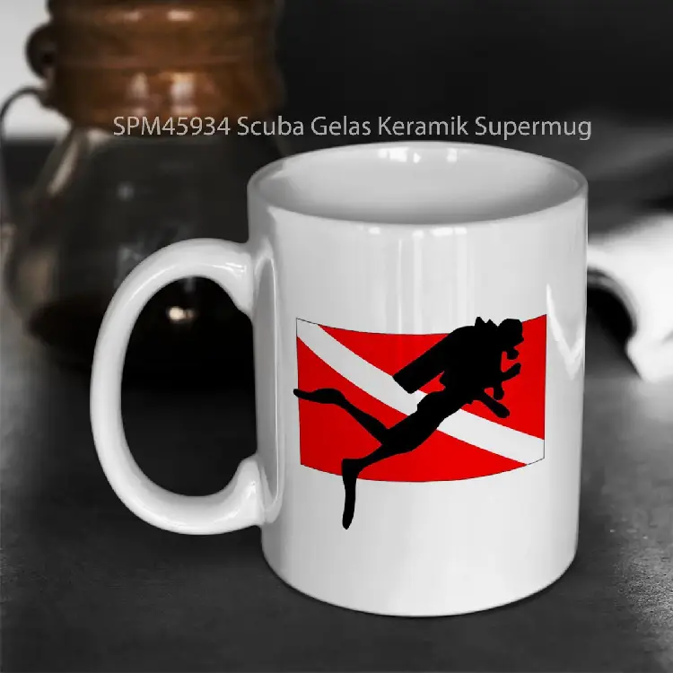 SPM45934 Scuba Gelas Keramik Supermug