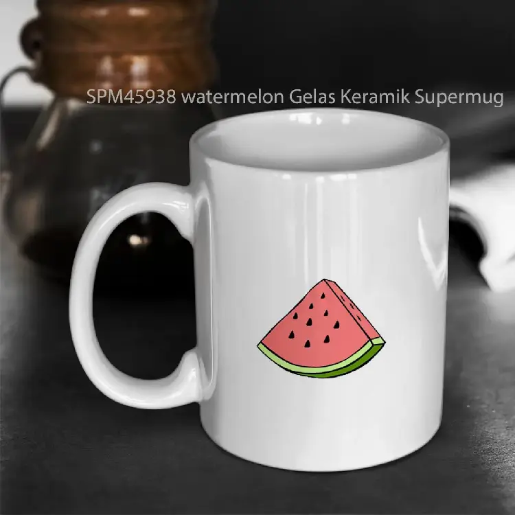 SPM45938 watermelon Gelas Keramik Supermug