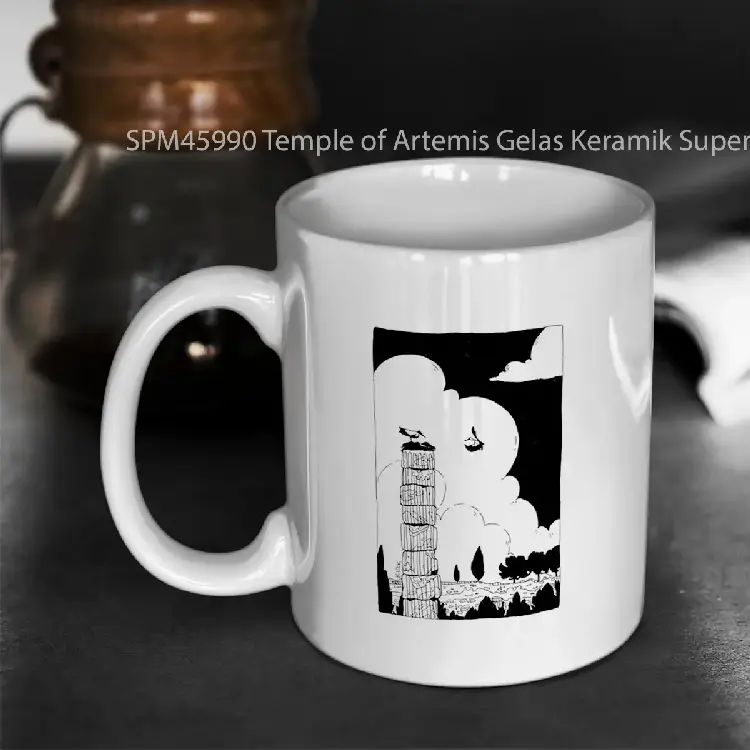 SPM45990 Temple of Artemis Gelas Keramik Supermug