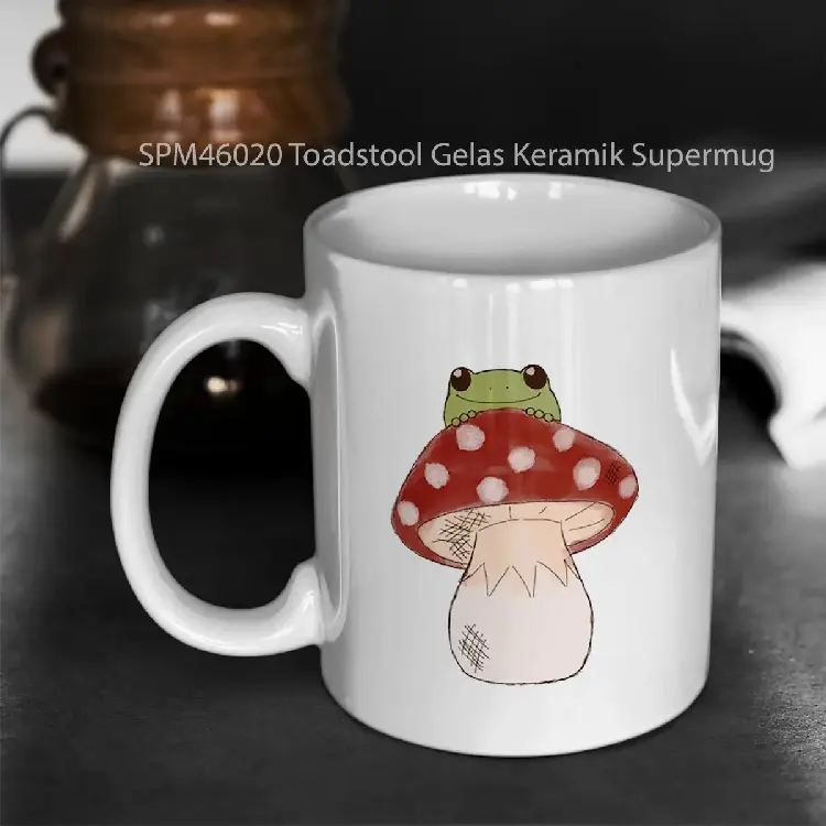 SPM46020 Toadstool Gelas Keramik Supermug