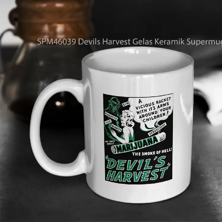 SPM46039 Devils Harvest Gelas Keramik Supermug
