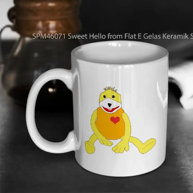 SPM46071 Sweet Hello from Flat E Gelas Keramik Supermug