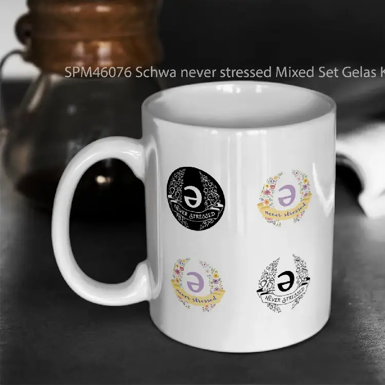 SPM46076 Schwa never stressed Mixed Set Gelas Keramik Supermug