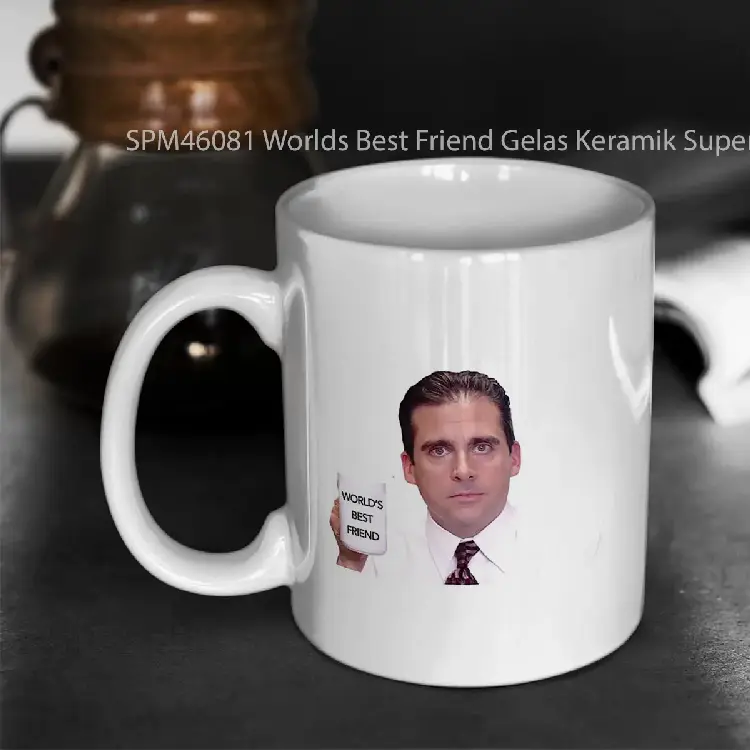 SPM46081 Worlds Best Friend Gelas Keramik Supermug