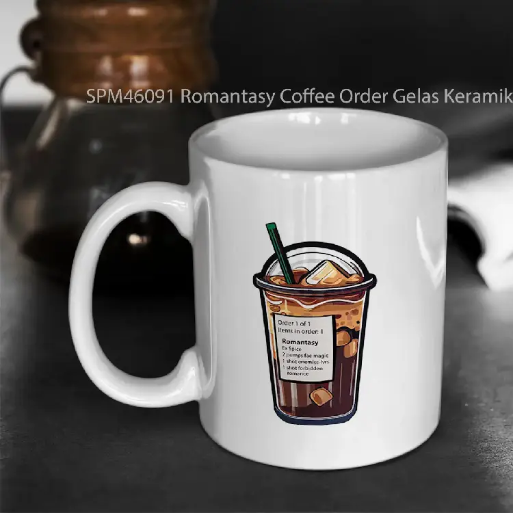 SPM46091 Romantasy Coffee Order Gelas Keramik Supermug