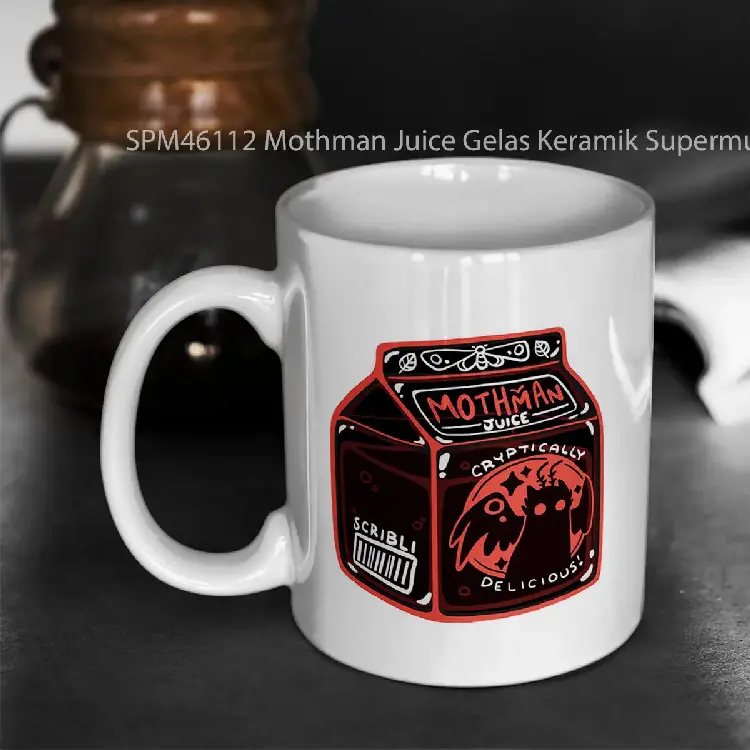 SPM46112 Mothman Juice Gelas Keramik Supermug
