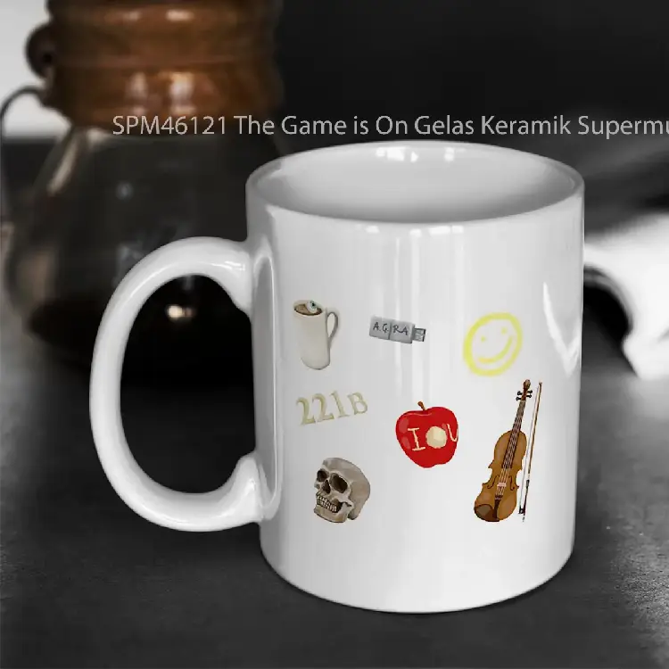 SPM46121 The Game is On Gelas Keramik Supermug