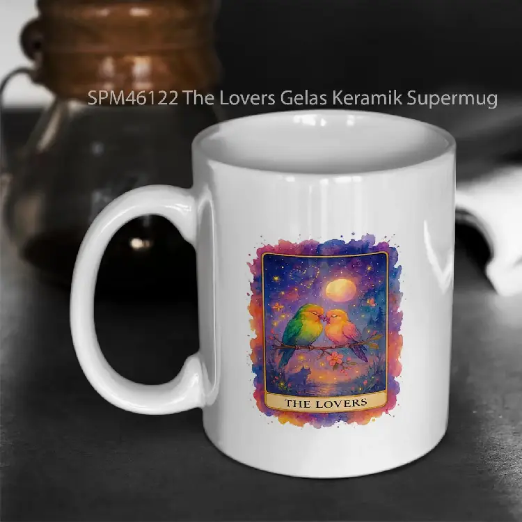 SPM46122 The Lovers Gelas Keramik Supermug