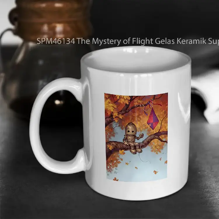 SPM46134 The Mystery of Flight Gelas Keramik Supermug
