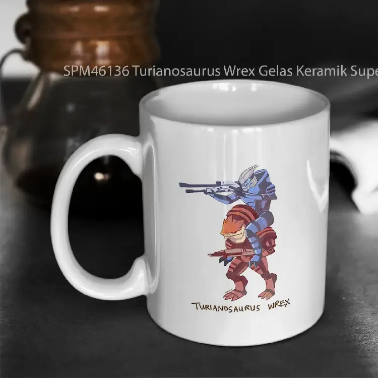 SPM46136 Turianosaurus Wrex Gelas Keramik Supermug