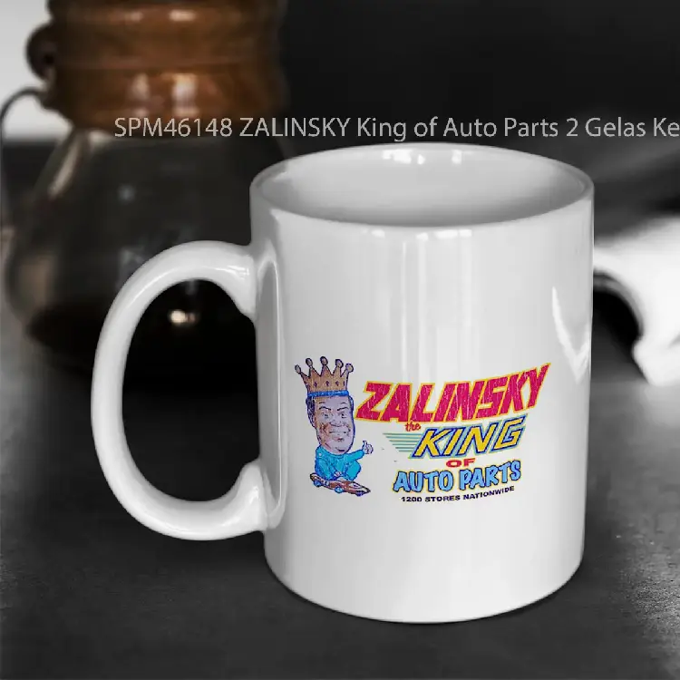 SPM46148 ZALINSKY King of Auto Parts 2 Gelas Keramik Supermug