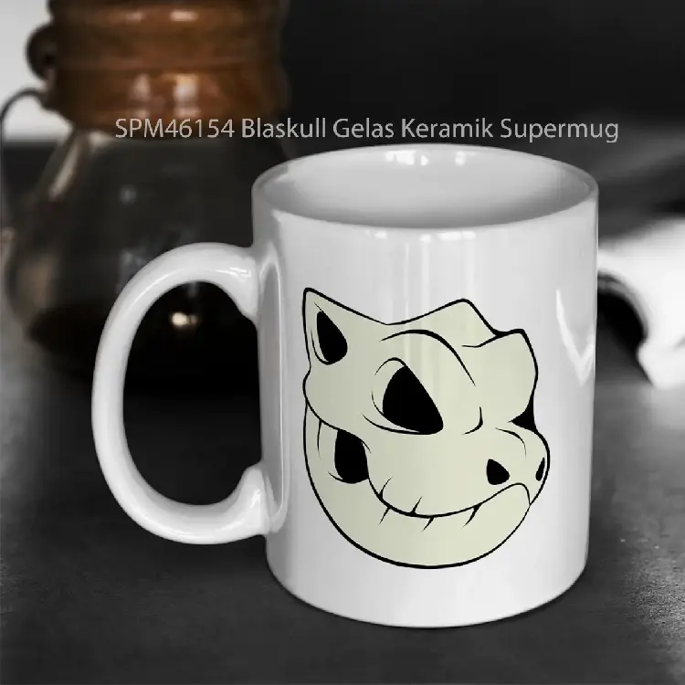 SPM46154 Blaskull Gelas Keramik Supermug