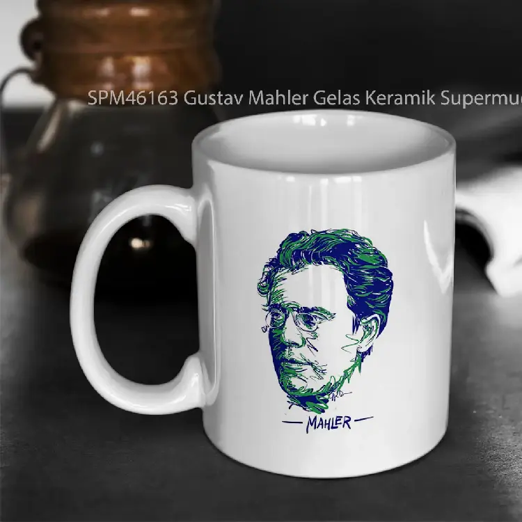 SPM46163 Gustav Mahler Gelas Keramik Supermug