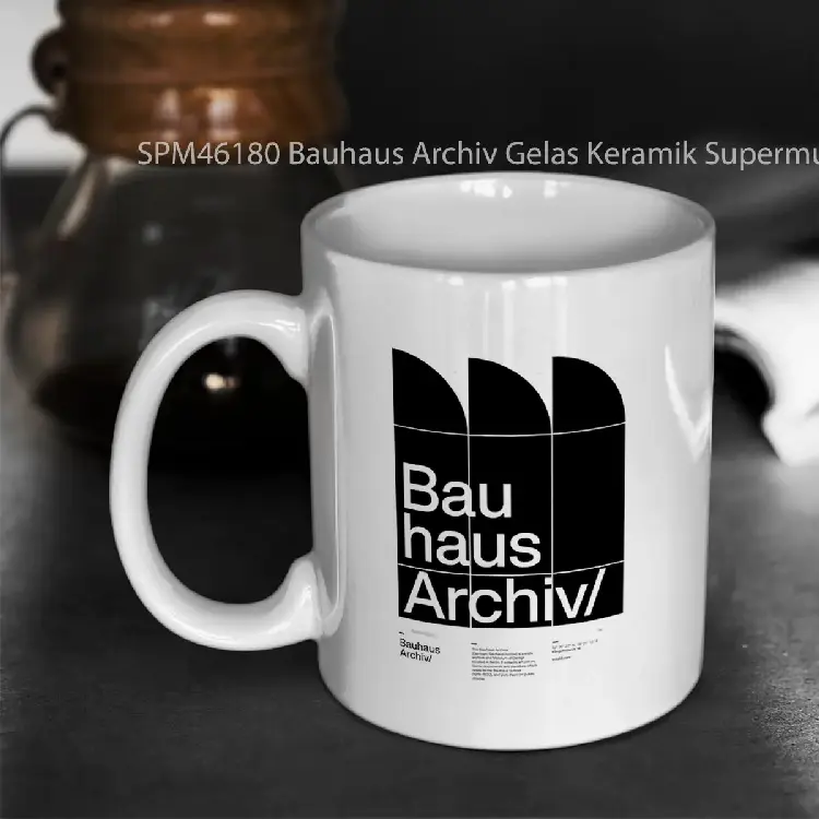 SPM46180 Bauhaus Archiv Gelas Keramik Supermug
