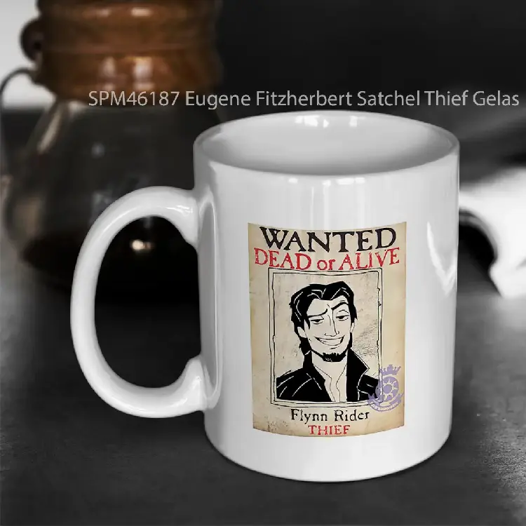 SPM46187 Eugene Fitzherbert Satchel Thief Gelas Keramik Supermug