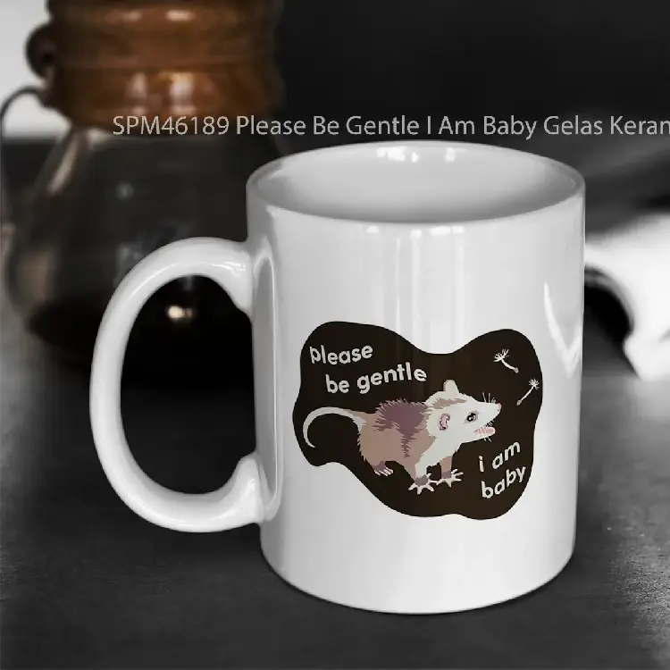 SPM46189 Please Be Gentle I Am Baby Gelas Keramik Supermug