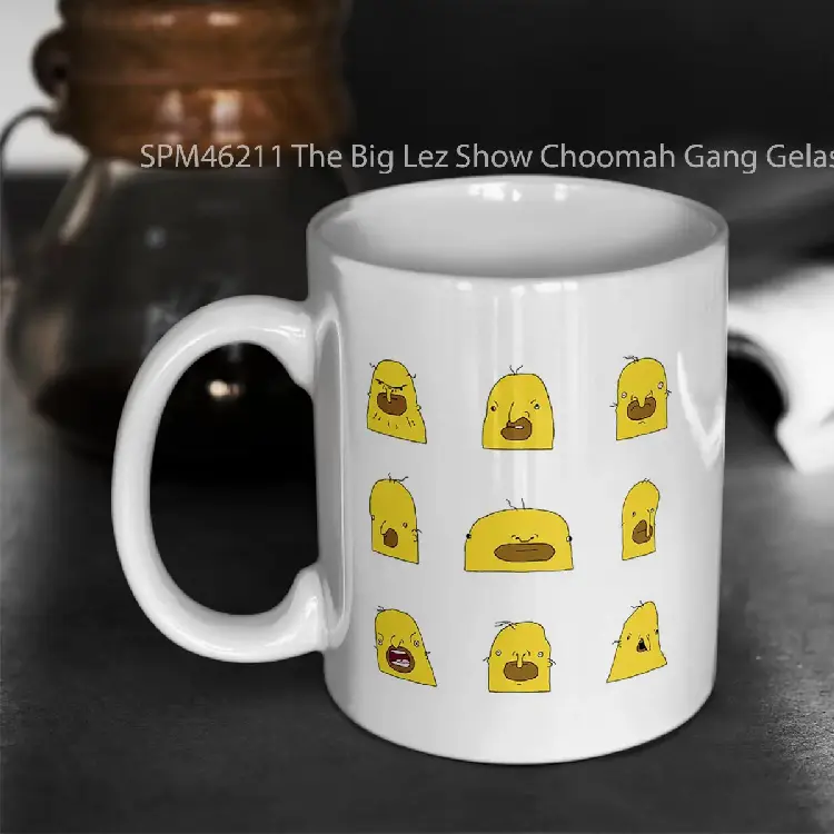 SPM46211 The Big Lez Show Choomah Gang Gelas Keramik Supermug