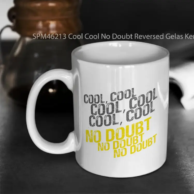 SPM46213 Cool Cool No Doubt Reversed Gelas Keramik Supermug