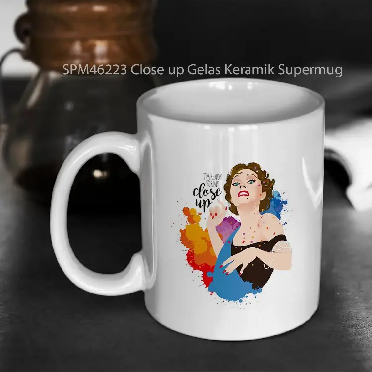 SPM46223 Close up Gelas Keramik Supermug