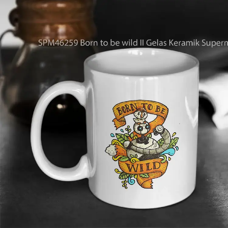 SPM46259 Born to be wild II Gelas Keramik Supermug