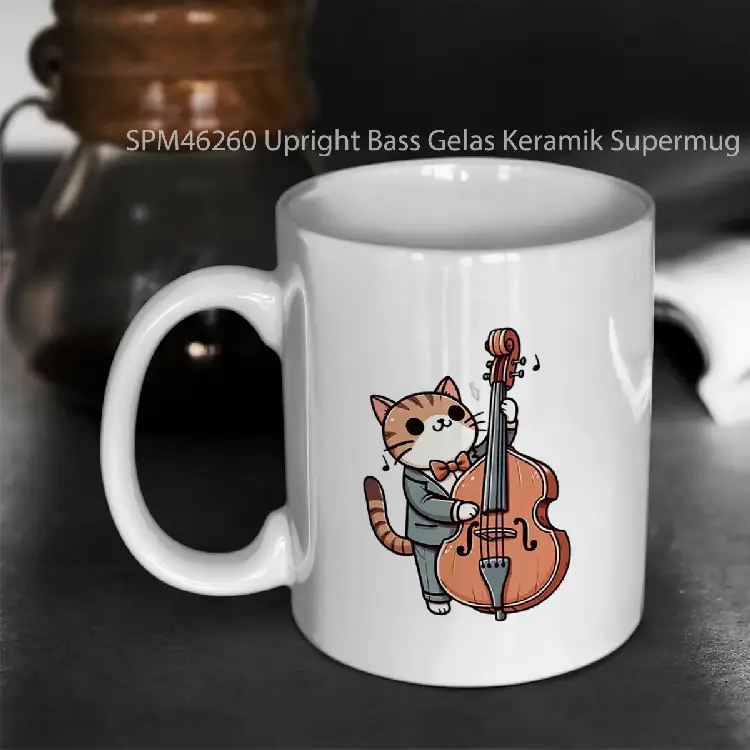 SPM46260 Upright Bass Gelas Keramik Supermug