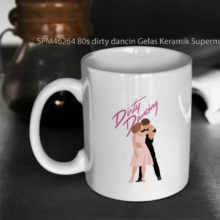 SPM46264 80s dirty dancin Gelas Keramik Supermug