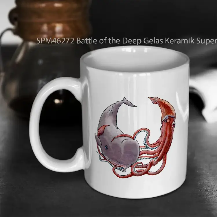 SPM46272 Battle of the Deep Gelas Keramik Supermug