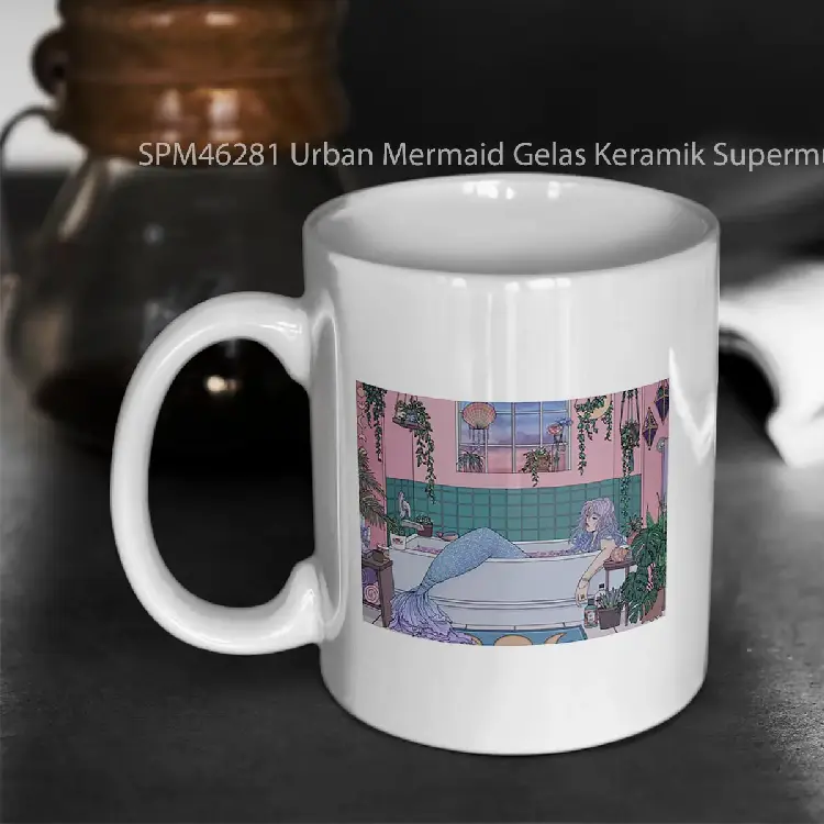 SPM46281 Urban Mermaid Gelas Keramik Supermug