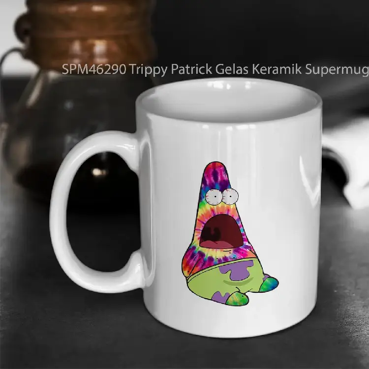 SPM46290 Trippy Patrick Gelas Keramik Supermug