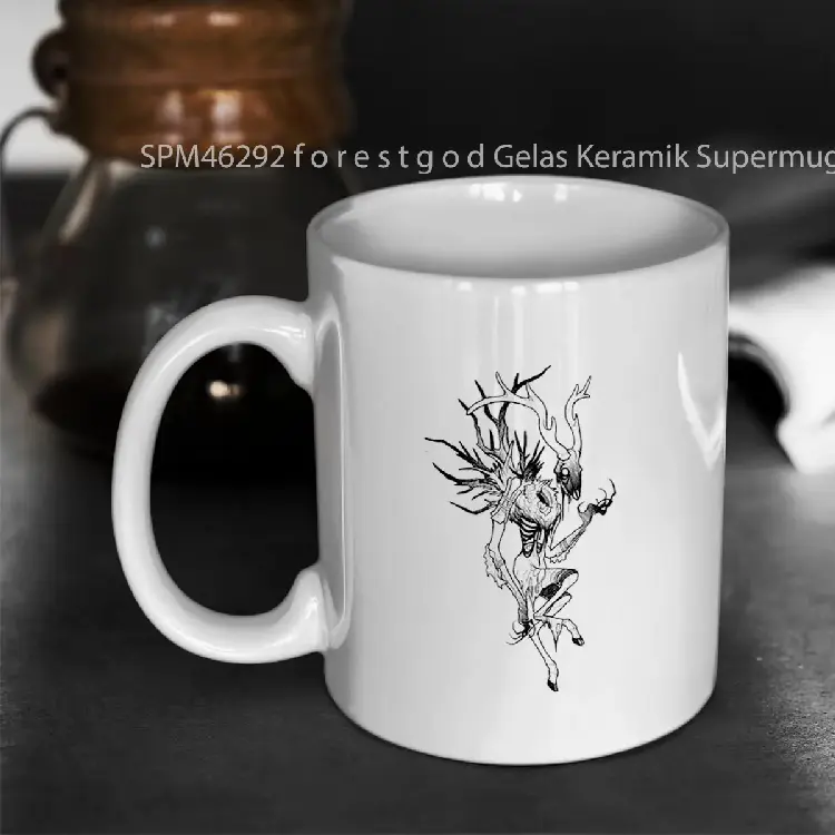 SPM46292 f o r e s t g o d Gelas Keramik Supermug