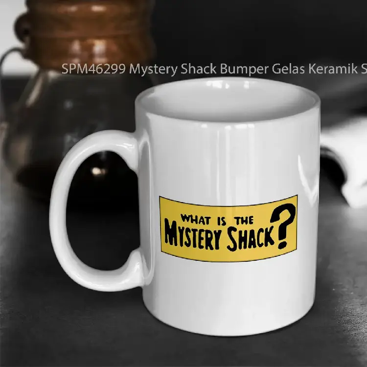SPM46299 Mystery Shack Bumper Gelas Keramik Supermug