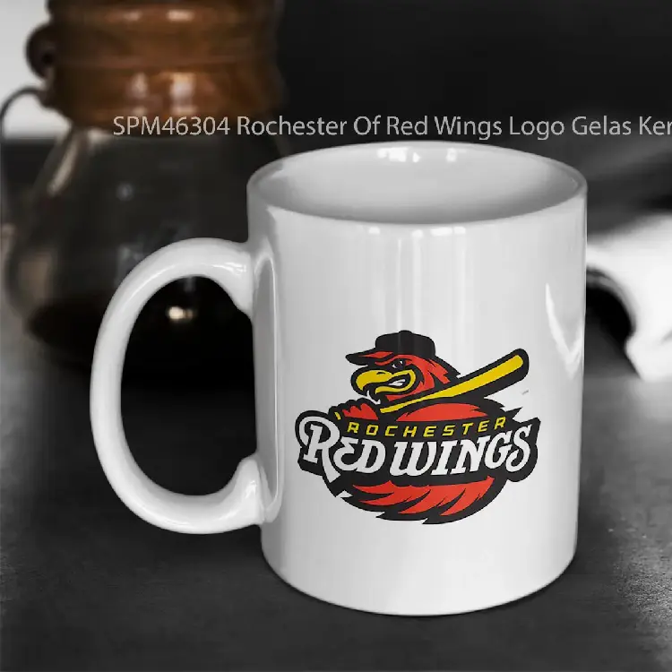 SPM46304 Rochester Of Red Wings Logo Gelas Keramik Supermug
