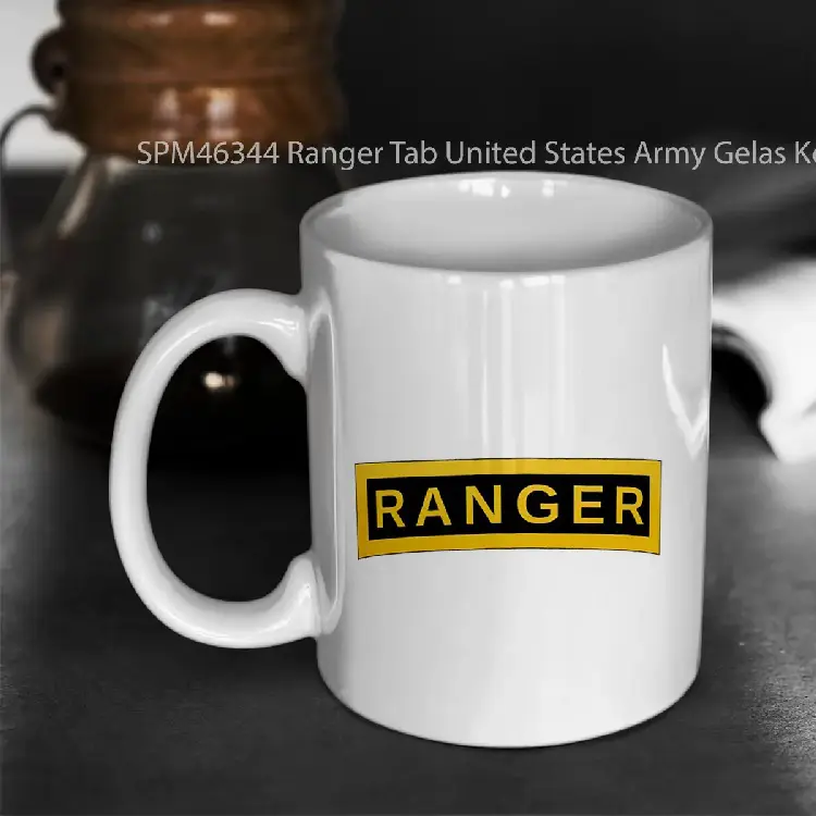 SPM46344 Ranger Tab United States Army Gelas Keramik Supermug