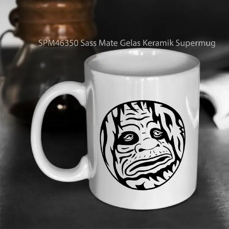 SPM46350 Sass Mate Gelas Keramik Supermug