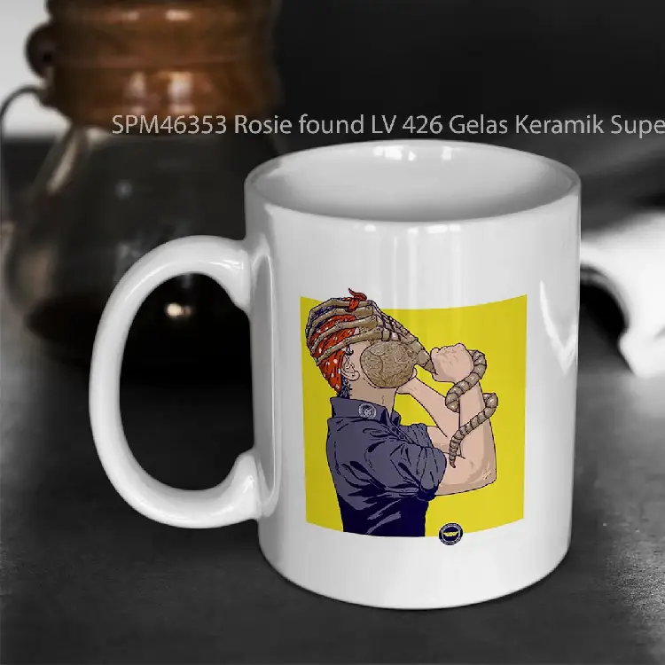 SPM46353 Rosie found LV 426 Gelas Keramik Supermug