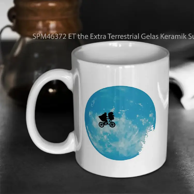 SPM46372 ET the Extra Terrestrial Gelas Keramik Supermug