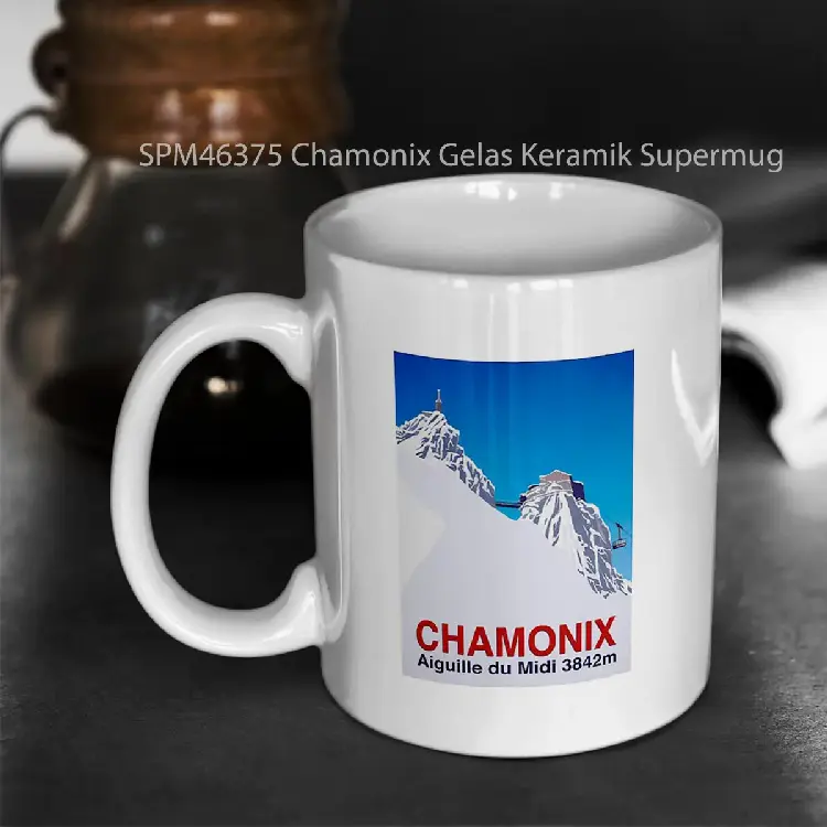 SPM46375 Chamonix Gelas Keramik Supermug