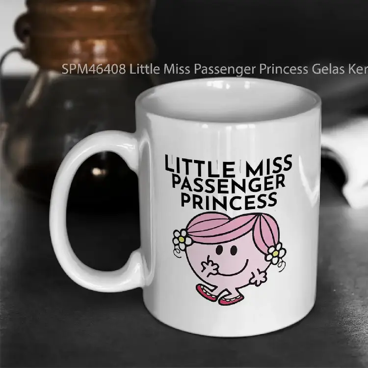 SPM46408 Little Miss Passenger Princess Gelas Keramik Supermug