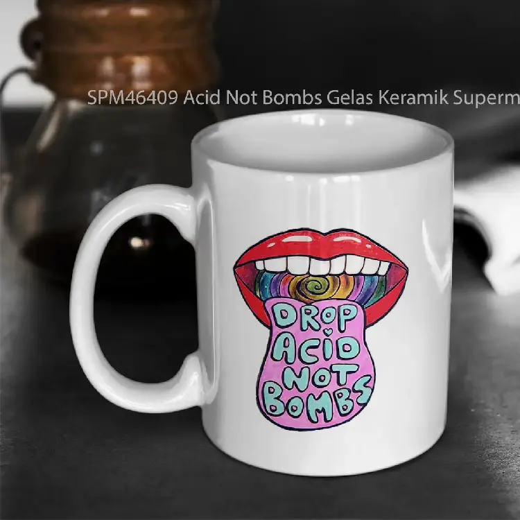 SPM46409 Acid Not Bombs Gelas Keramik Supermug