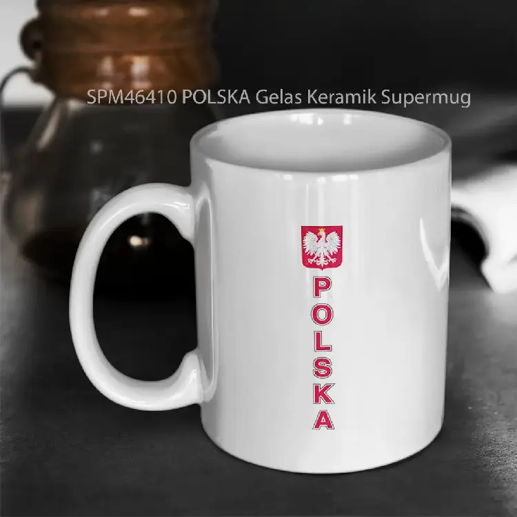 SPM46410 POLSKA Gelas Keramik Supermug