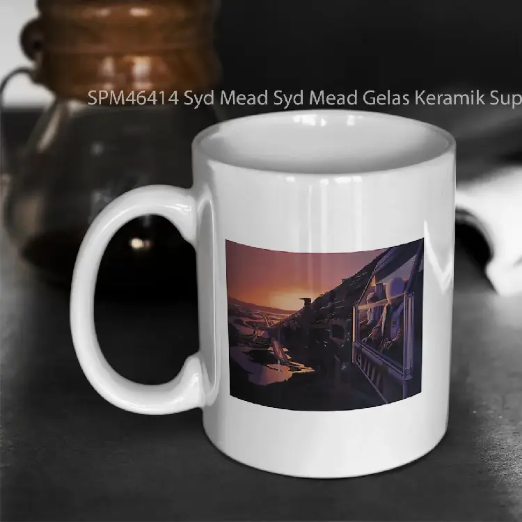 SPM46414 Syd Mead Syd Mead Gelas Keramik Supermug