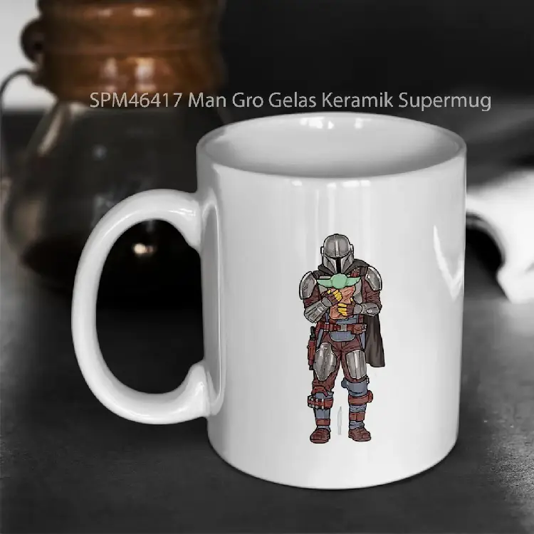 SPM46417 Man Gro Gelas Keramik Supermug
