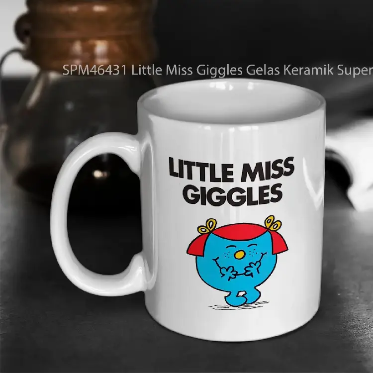 SPM46431 Little Miss Giggles Gelas Keramik Supermug