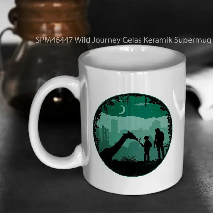 SPM46447 Wild Journey Gelas Keramik Supermug