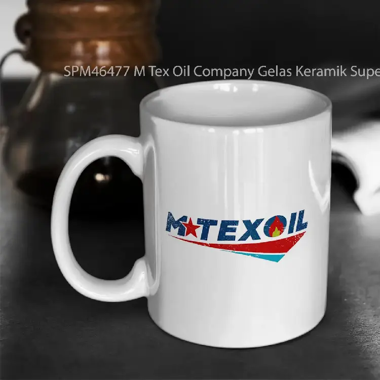 SPM46477 M Tex Oil Company Gelas Keramik Supermug