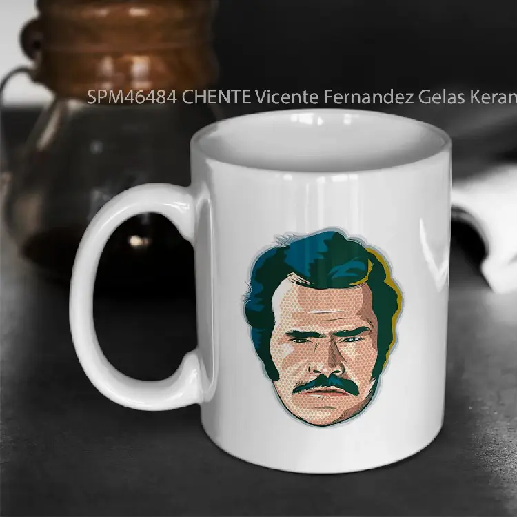 SPM46484 CHENTE Vicente Fernandez Gelas Keramik Supermug