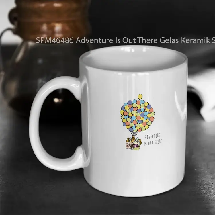 SPM46486 Adventure Is Out There Gelas Keramik Supermug