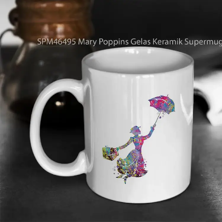 SPM46495 Mary Poppins Gelas Keramik Supermug